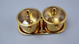 1/2Pcs Stainless Steel Sugar Bowl Set with Glass Lid and Spoon Rustproof Seasoning Box Round Condiment Pots Polished Shiny Sugar