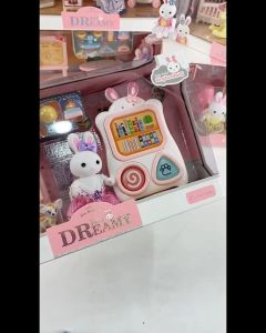 บ้านของเล่นกระต่ายน้อยสุด เฟอร์นิเจอร์ RABBIT HOUSE & FURNITURE (Barn for playful rabbit, rabbit house & furniture)