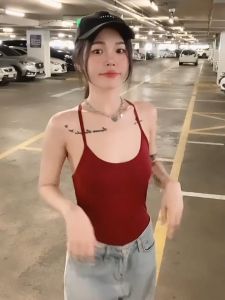 ผูกหลังเองได้ค่า ไม่มีฟองน้ำ ผ้าเรย่อน ยืดเยอะมาก เก็บทรงสวย รุ่น: 104 M102B