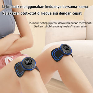 EMS Foot Massager Pad Alat Pijat Kaki Akupuntur Kaki Elektrik Rechargeable /Alat Pijat Punggung EMS Alat Pijat Leher Elektrik Alat Terapi Pinggang Akupunktur Meredakan Sakit