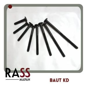 1 DOS Baut KD Knock Down Baut Olimpik Dipan JCBC M 6