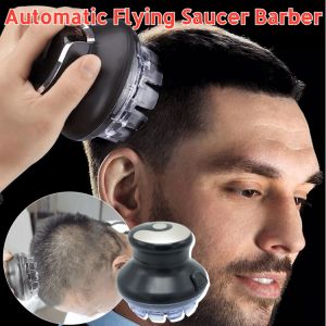 Fully Automatic Flying Saucer Barber Electric Hair Trimmer Professional Hair Clipper Usb Rechargeable Razor