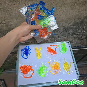 Set 5 Côn trùng dính tường đồ chơi vui nhộn cho trẻ em SamCos