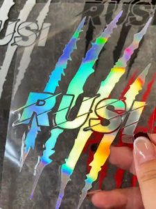 Rusi Claw Sticker for Motorcycle Stickers Waterproof Decals Scooter Motor Helmet Nail Scratch Decal AA