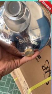 SANJU —> SJP SJ-120S Pompa Air Semi Jet Pompa Air Isi Ulang Stainless Steel Pompa Depot Pompa Stainless