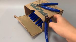 Tang Potong Kawat Baja Tang Plato Tang Wire Cutter Nipper Mini Plier Gunting Coil Pemotong Kawat