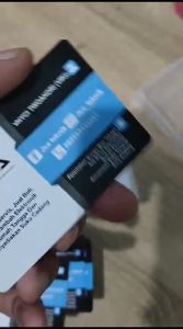 Kartu nama custom cetak kartu nama cutom 1 Box isi 100 pcs kartu nama 1 sisi kartu nama 2 sisi