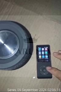 NEW COD TaffSTUDIO MP3 Mini Player Bluetooth Digital Audio Speaker 1.8 Inch + Memori SD Card 64 GB