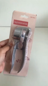 Alat Penghancur Bawang Putih Merah Kitchen Stainless Steel Garlic Pressure Cincang Penghalus Bumbu Dapur Jepit Parut SH R22