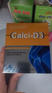 [ HÀNG CHÍNH HÃNG] Viên uống Calci D3 - Giúp bổ sung calci cho cơ thể  phòng ngừa loãng xương  bổ sung canxi cho phụ nữa mang thai và cho con bú  tăng cường phát triển xương và răng - hộp 100 viên