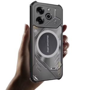 armor ventilation case itel p65 Tecno pova 6 6 pro magnetic cooler cover