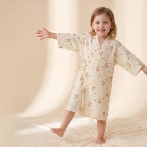 MAOMAOYU | Cotton Quick Drying Childrens Bathrobe