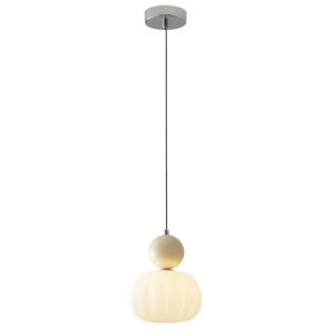 NSWR | Elegant French Cream Bedside Pendant Light Adjustable Pendant Light