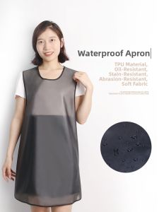 Water Resistant Oilproof Apron Soft Leather