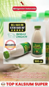 TOP KALSIUM VITAMIN BURUNG 500 gram cuttle fish bone tepung sotong