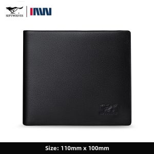 SEPTWOLVES | Men Genuine Leather Wallet
