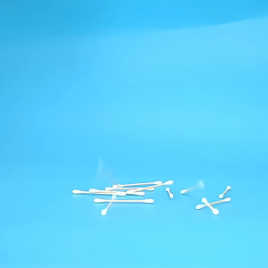 Disposable Natural Birch Wood Cotton Bud Swabs Hygienic Cotton Swab Women Beauty Cleansing Makeup Nose Ears Cleaning 掏耳化妆清洁棉