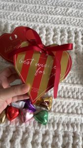 Corazon Chocolate Cookie Heart Doorgift - Famous Amos Beryls Kahwin Nikah Corporate Event Party Gift