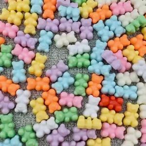 Mouse/Heart/Leaf/Bow/Bear Acrylic Solid Color Loose Spacer Beads for Gifts Jewelry Making Phone Chains Pendants DIY Supplies