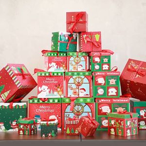 Christmas Eve Candy Apple Gift Creative Packaging Box Shopping Mall Hotel Window Scene Atmosphere Decoration