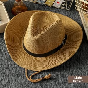 MOMIAN | Mens Foldable UV Protection Straw Hat Large Head Circumference