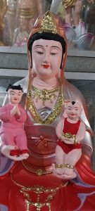 TƯỢNG QUAN ÂM TỐNG TỬ 30cm- MẸ QUAN ÂM BỒNG EM BÉ