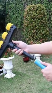 สายฉีดรดน้ำสนามหญ้า สปริงเกอร์ หัวฉีดปรับได้ หัวฉีดรดน้ำต้นไม้ การเกษตร Sprinkler Sprayer บ้านสวนสนามหญ้า สำหรับสายยาง 1นิ้ว และ 1.2นิ้ว