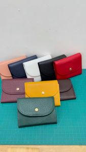 Forever Young CY1098 Mini Wallet Dompet Uang Kecil Wanita Bahan PU Tebal Kulit Jeruk Minimalis