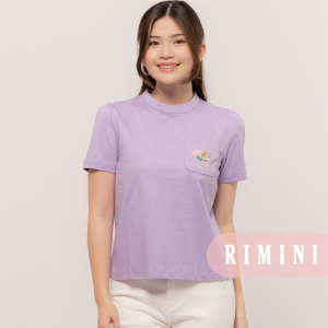 RIMINI - Atasan Cewek Blouse Holiday Lengan Pendek S-XL- Caelyn Top CC30183