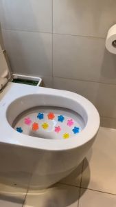 Gel Khử Mùi Bồn Cầu Dạng Thạch Hình Bông Hoa Gel Thơm Khử Trùng Bồn Cầu Với 7 Mùi Thơm Cho Tolet