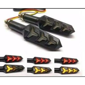 Sein Running 2 Mode Lampu Sen Led Running Model Panah Universal Semua Motor Bisa