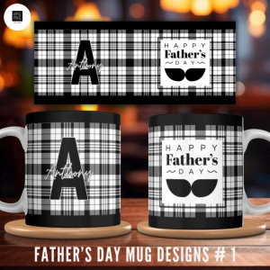 PERSONALIZED FATHERS DAY MUG 2025 (free box)