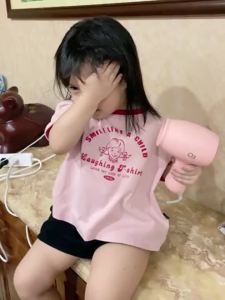 XMSJ | Máy Sấy Tóc Đặc Biệt Dành Cho Trẻ Sơ Sinh Gió Ion Âm Êm Dịu Chăm Sóc Tóc Và Sấy Khô Tóc Cho Trẻ Sơ Sinh Và Trẻ Nhỏ