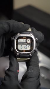 Jam Tangan Pria Casio General DW-291HX-5A Youth Digital Dial Sand Brown Resin Band