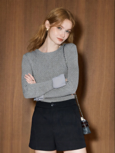 KUHNMARVIN | Áo Sweater Tay Xòe Phối Màu Thời Trang