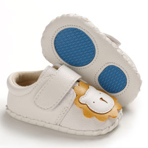 Little O Baby Shoes PU Casual Baby Shoes Sneakers Baby Girl Boy Solid Cartoon Shoes Infant Toddler Non Slip Sports Shoes