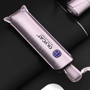 OLYCAT Automatic Flat Sun Umbrella Clear Titanium Silver Umbrella Rain Women Anti UV Travel Folding Umbrellas Windproof