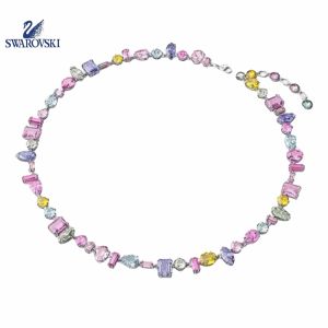 SWAROVSKI necklace Multi-Color imitation crystal necklace GEMA element Crystal clavicle necklace womens necklace Valentines Day gift with gift box birthday gift
