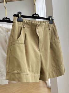 plus Size High Waist Loose Fit Thin Short Pants Workwear Style Summer Trendy Womens plus Size Wide Leg Pants Casual Fashion