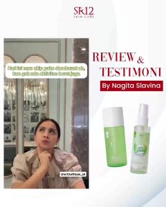 Deodorant Spray SR12 60ml / Deodorant premium SR12 60ml / Deodorat Herbal BPOM best seller SR 12