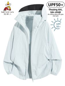 Mexican | Áo Khoác Hoodie Chống UV Thoáng Khí Nhẹ