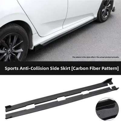 Sporty Three-Box Civic Type R Side Skirt Surround Modification Anti-Scratch Side Beam Protection for Ninth Generation Civic