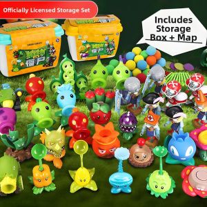 HANLIANG | Bộ Hình Plants vs. Zombies: Peashooter và Giant Zombie
