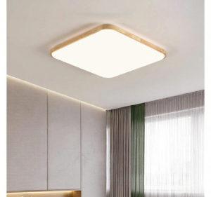 NVC | Nordic Wooden LED Ceiling Light Modern Minimalist