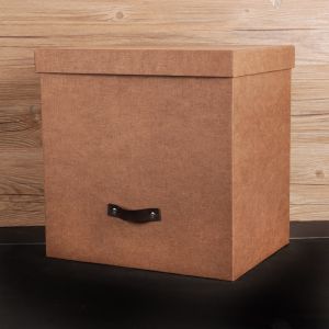 Nordic Style Storage Box Vintage Record LP Storage Case Old Record Storage Box Sample Room Organizer Black Glue Record Box