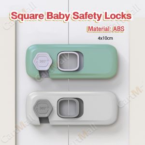 Multifunction Self-adhesive Baby Safety Locks Child Anti-opening Cabinet Door Refrigerator Drawer Lock Buckle