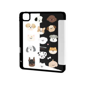 🔥พร้อมส่ง🔥 เคสไอแพด Gen9 Air5 ลูกสุนัข น่ารัก อะคริลิค ช่องใส่ปากกาขวา สัตว์ Acrylic เคส ipad Gen11 Air7 11 Pro11 air4 air3 Gen8 gen6