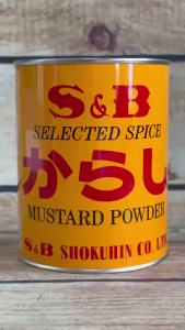 Bột Mù Tạt Vàng Nhật Bản Kona Karashi S&B (Nhật Bản) 400G - Mustard Powder