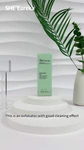 LZD [ ₱1 get 2pcs]SHE Eureka Chlorella Vulgaris Scrub Cleanser Oil Control Deeply Cleansing Exfoliates Gentle Facial Skincare All Skin 50g 50g