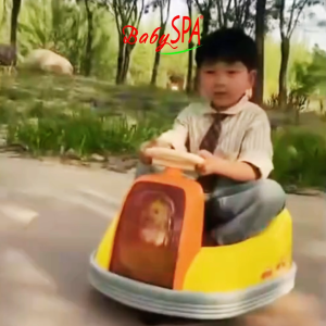 ♥♥♥ 𝐒𝐆 𝐒𝐞𝐥𝐥𝐞𝐫 BabySPA Sturdy Battery-Powered Bumper Car for Kids (2-7 Years)